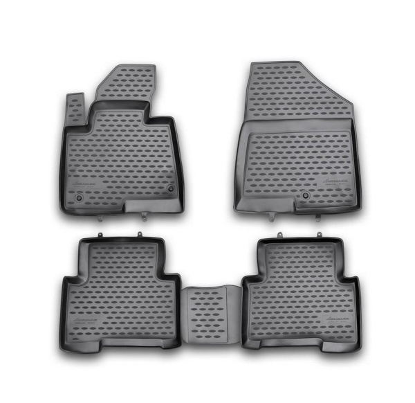 HYUNDAI Santa Fe, 2012-2018. Covorase din poliuretan pentru interior.