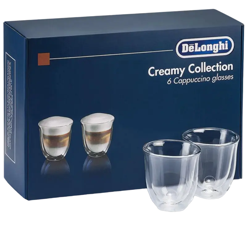 Set de pahare De'Longhi DLSC301, Transparent