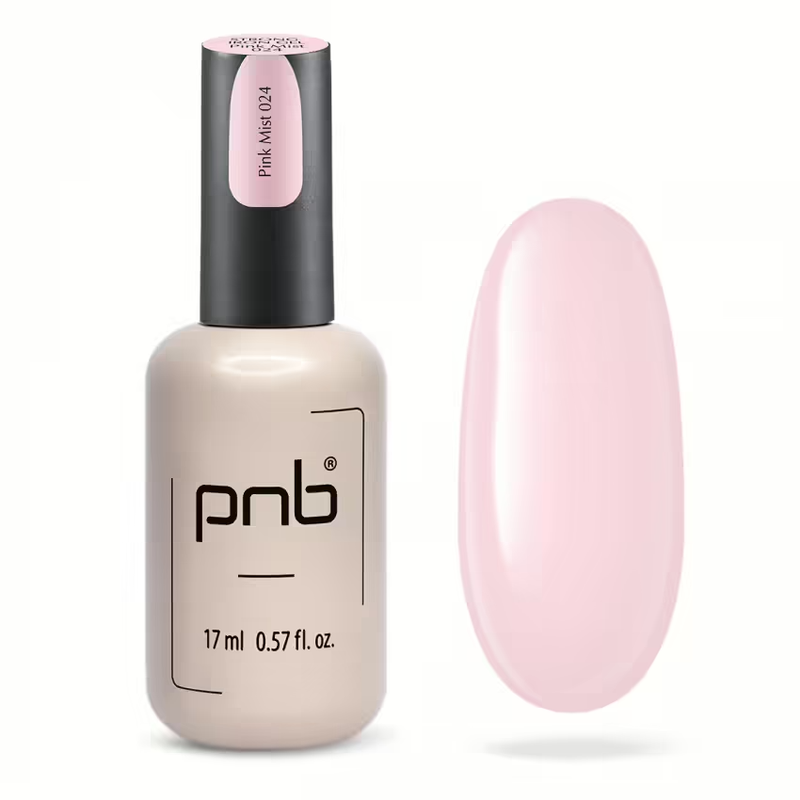 Strong Iron Gel,  Pink Mist PNB 17 ml UV/LED