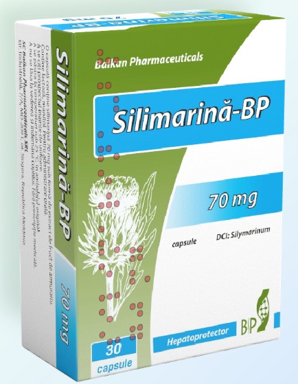 Silimarin-BP 70 mg 30 capsule | Balkan Pharmaceuticals