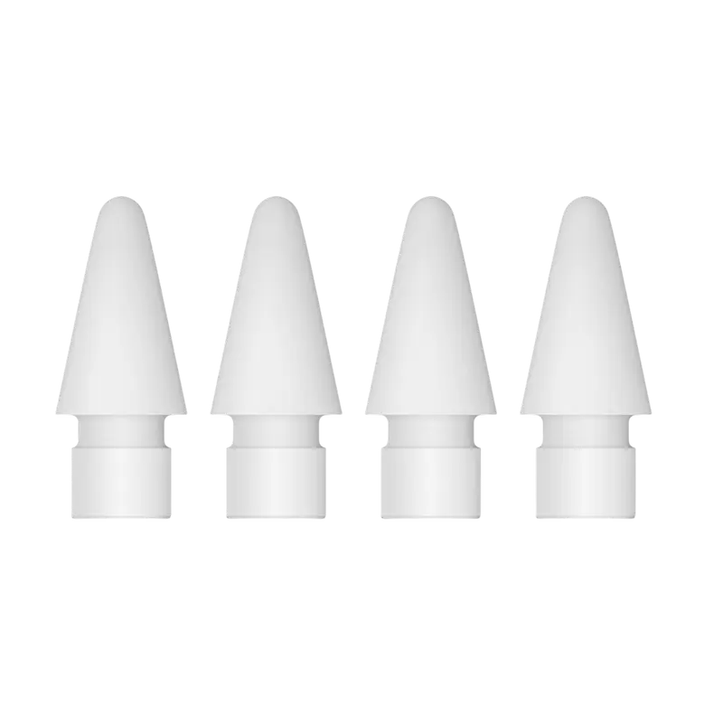 Vârfuri pentru Apple Pencil Tips, 4 buc, Alb