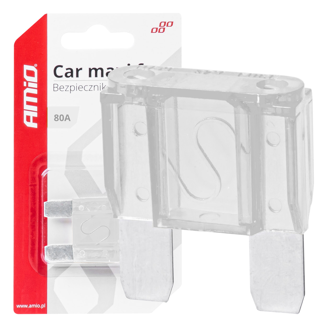 03386 Siguranta auto MAXI 1 buc 80A blister