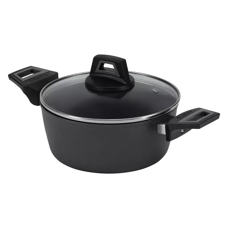 Cratiță Polaris Graphit-20C, 2,2L, 20cm, Negru
