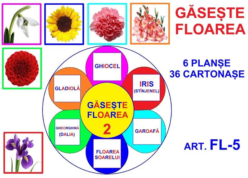 FL-5 Joc cu cleşte Flori