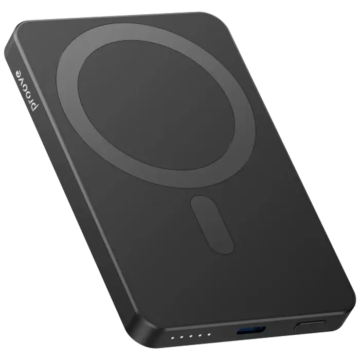 Acumulator extern Proove Carbon Slim 20W, 5000mAh, Negru