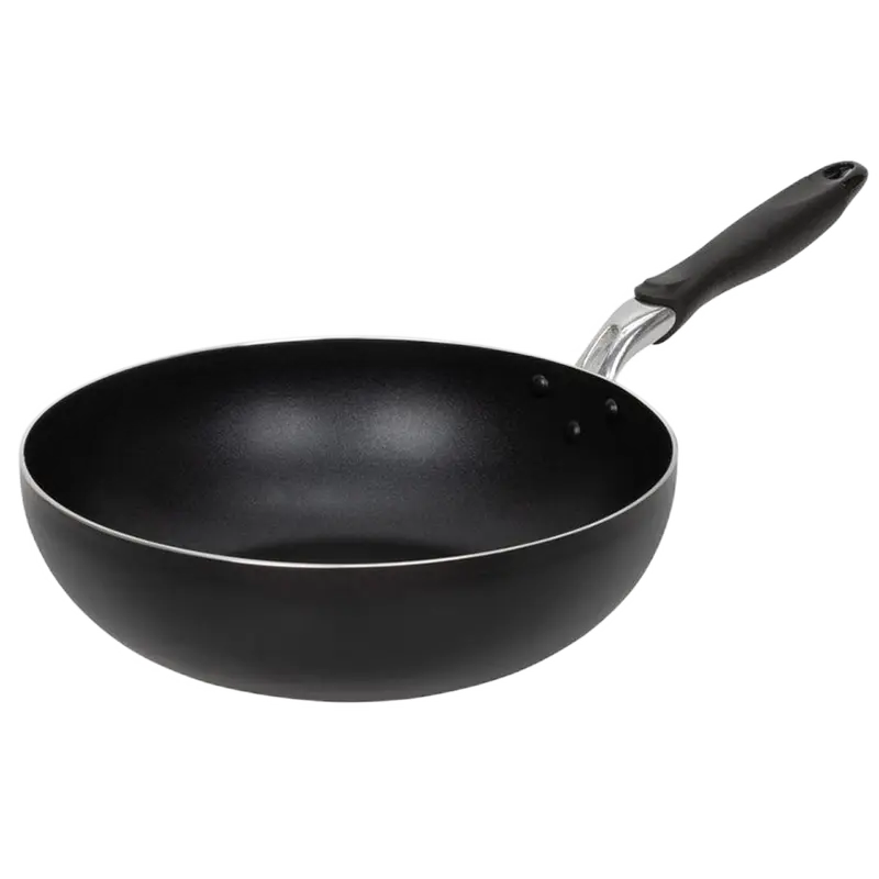 Tigaie RESTO 93603, 30cm, Negru