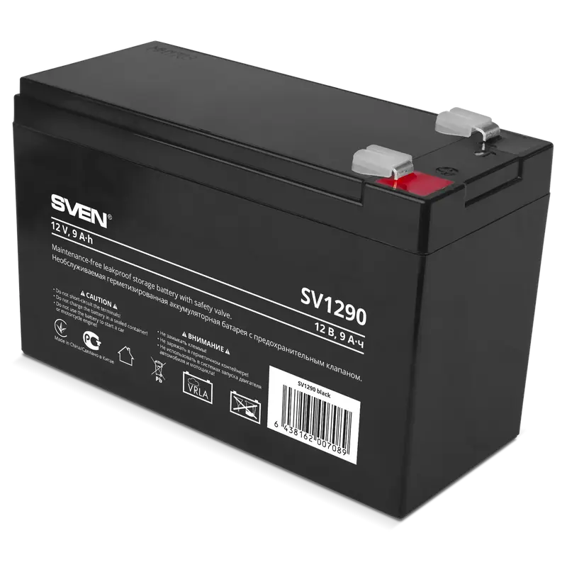 Acumulator UPS SVEN SV1290, 12V, 9А•h