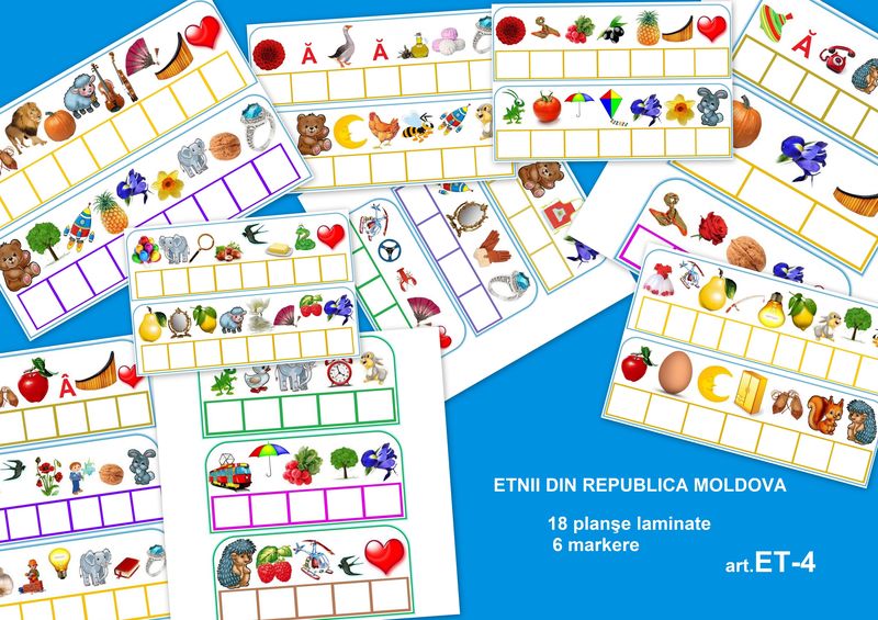 ET-4 Joc Etnii din Republica Moldova planşe A4