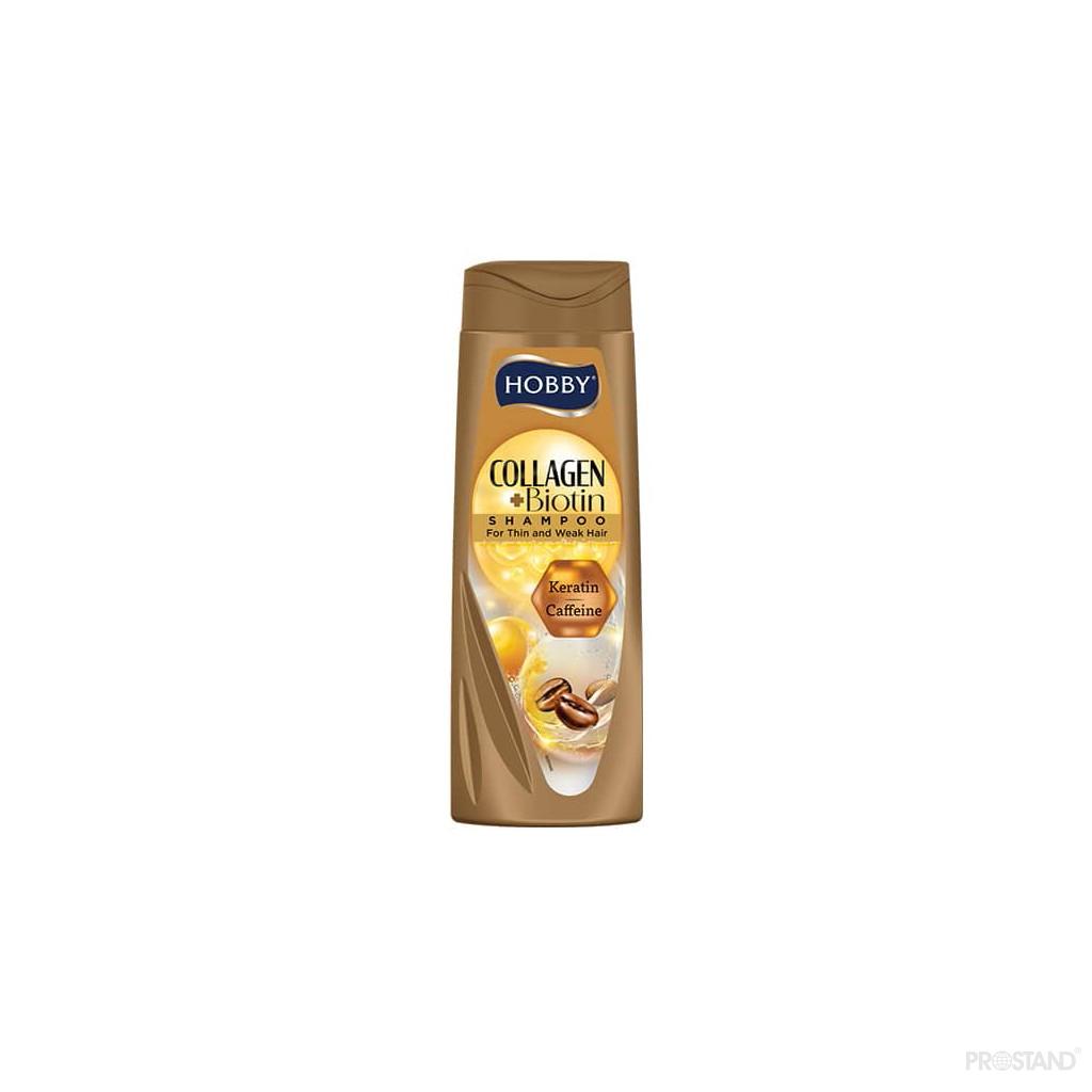 Hobby Sampon p/u par Collagen+Biotin 480ml (Pentru păr subțire și slab Cofeina & Keratin /FT058500)