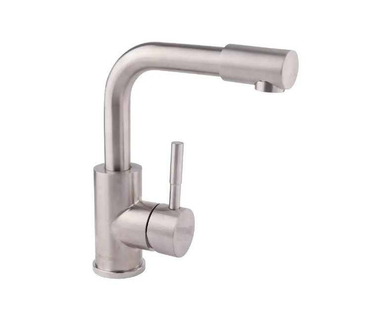 Baterie pentru lavoar Wezer EKO1B-01 Ø35 (inox satinat)