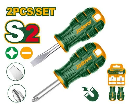 Set de 2 șurubelnițe scurte 38mm JDSSB402 Jadever