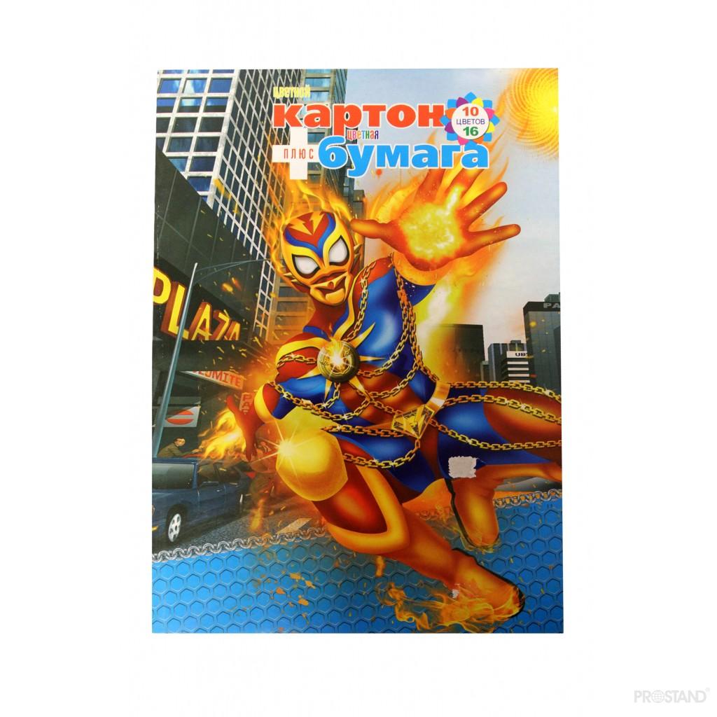 Carton colorat 10 foi + hirtie colorata 16 foi 18*25 JYCZ-26-110 -181