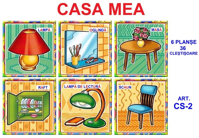 CS-2 Joc cu cleşte Casa mea