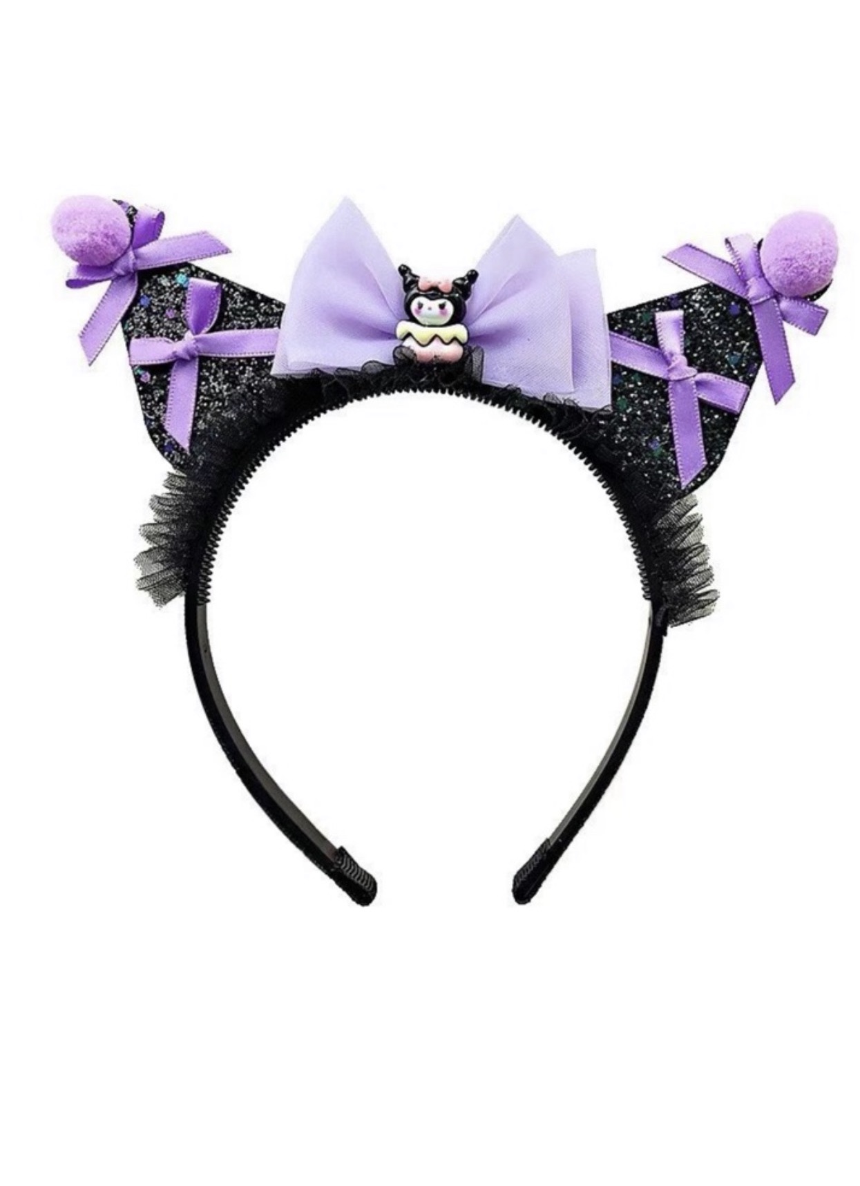 Cerc cu urechi in stil Kuromi