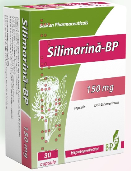 Silimarin-BP 150 mg 30 capsule | Balkan Pharmaceuticals