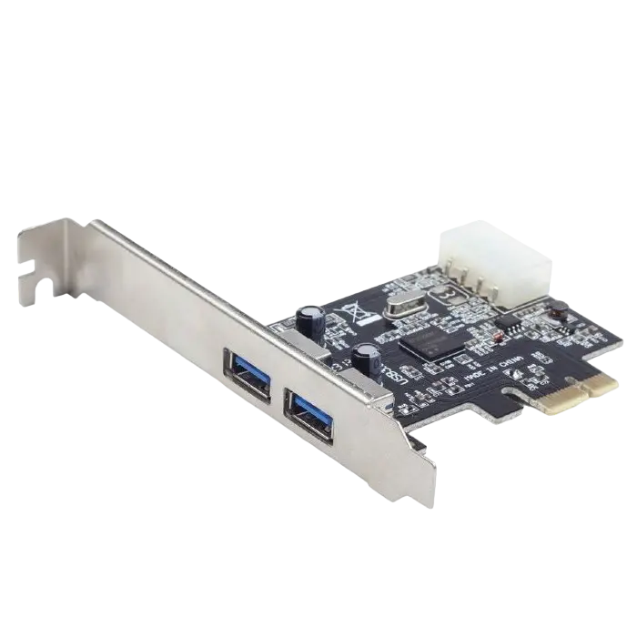 Placă de extensie PCI-Express Gembird UPC-30-2P, Negru