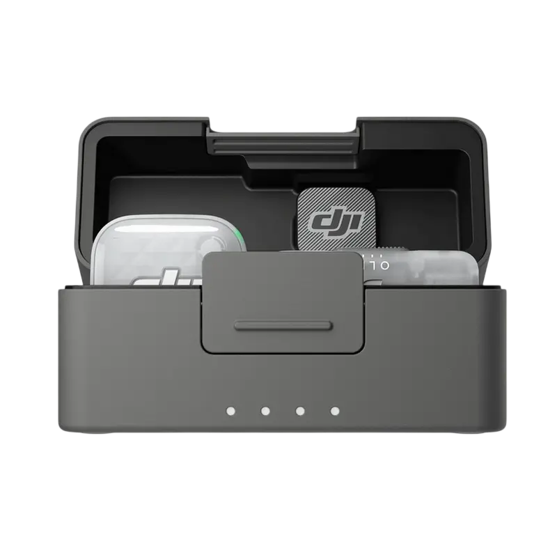 DJI Mic Mini 2S (1 TX + 1 Mobile RX + Charging Case), Black