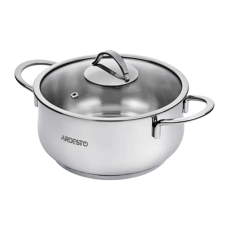 Cratiță Ardesto AR0730S, 3L, 20cm, Oțel inoxidabil