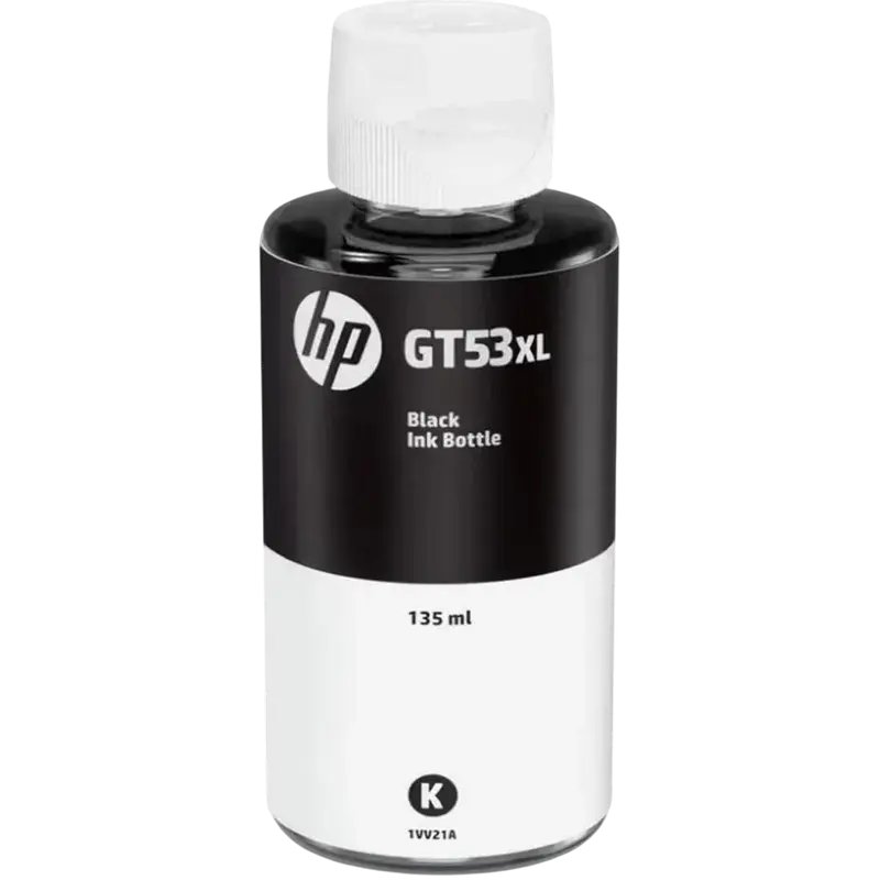 Recipient de cerneală HP GT53XL, 135ml, Negru