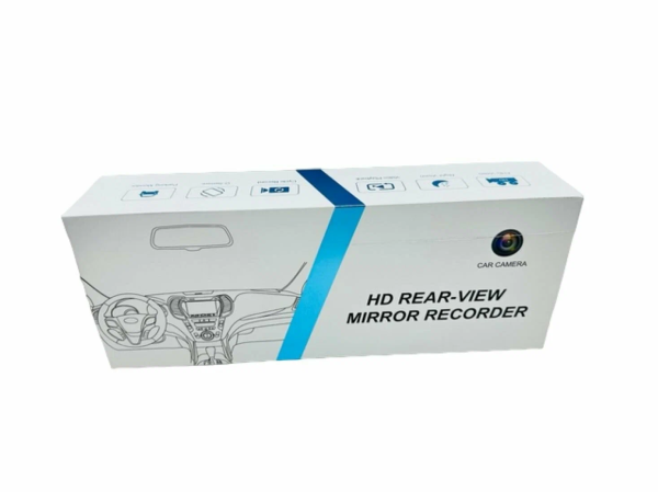 Oglindă Video DVR cu Cameră Spate - Full HD, Touchscreen, CarPlay și Android Auto