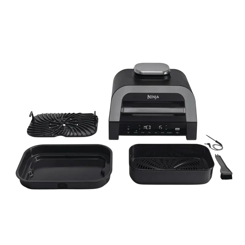 Grătar electric Ninja DG551EU, 1760W, Negru | Argintiu