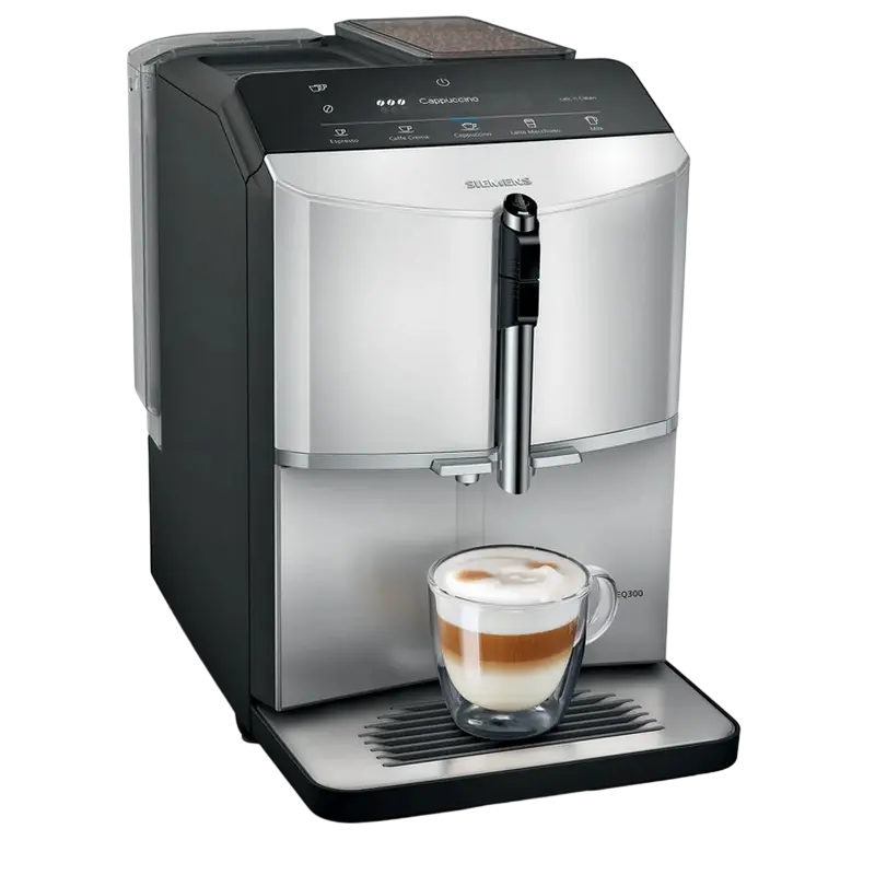 Aparat de cafea Siemens TF303E01, Argintiu | Negru