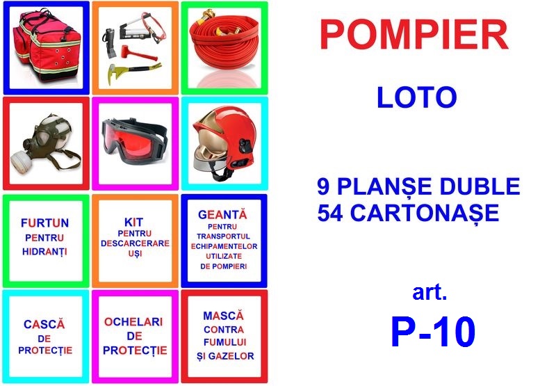 P-10 Joc Loto Pompier