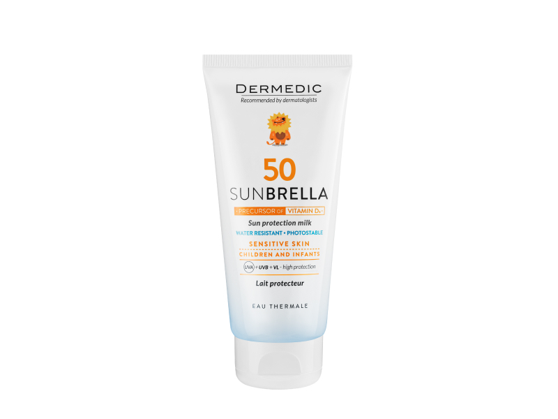 Dermedic sunbrella baby laptisor protectie solara SPF50 100ml