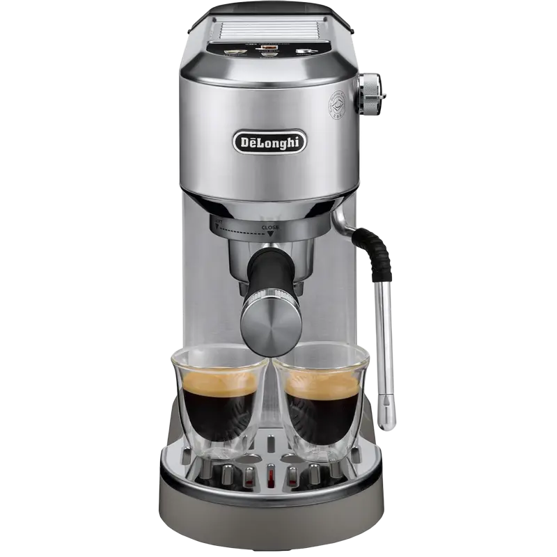 Cafetiera manuala DeLonghi EC 890.M, 1450W, Oțel inoxidabil
