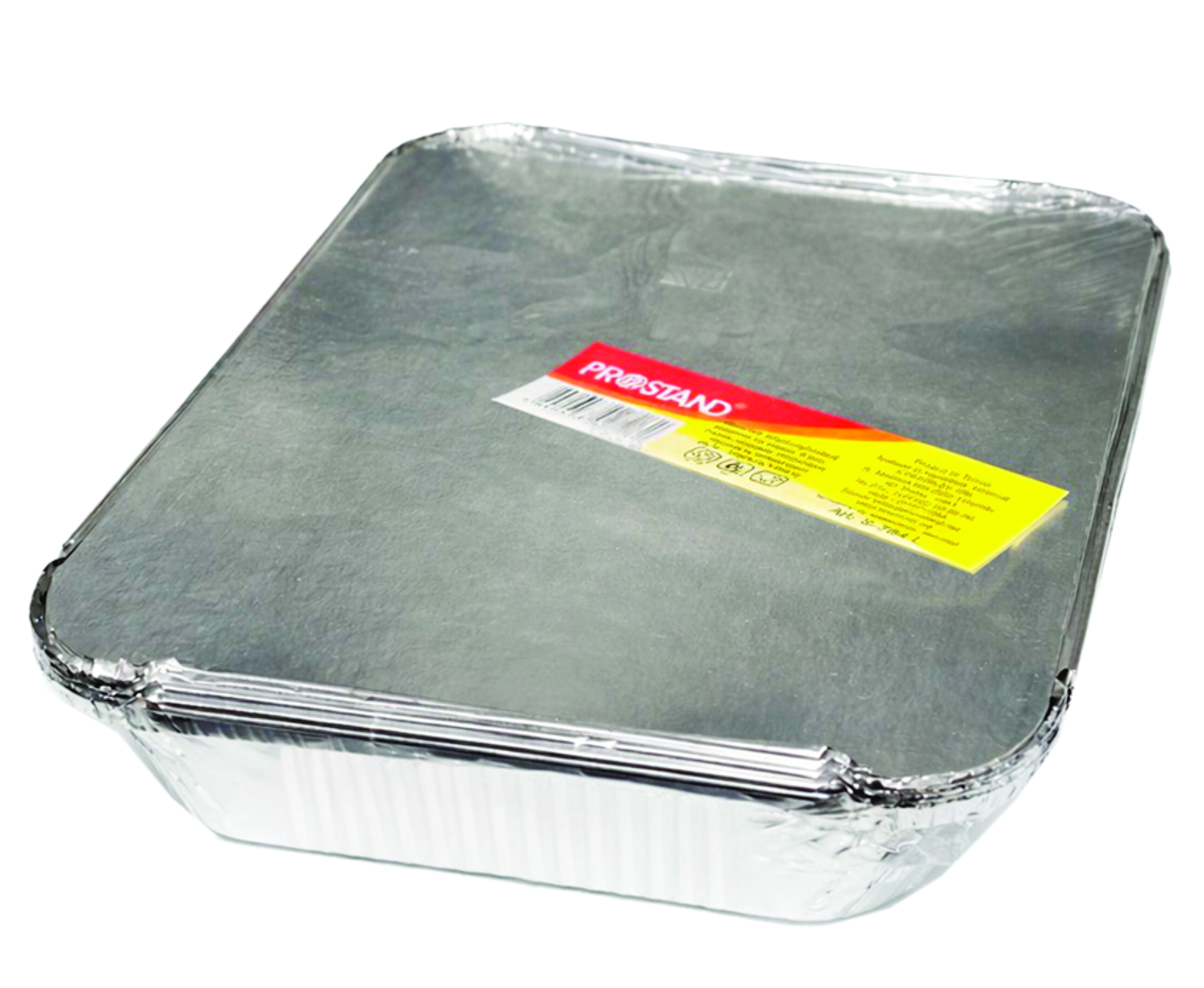 Caserola aluminiu 2 dispartituri cu capac S-680L 1/3