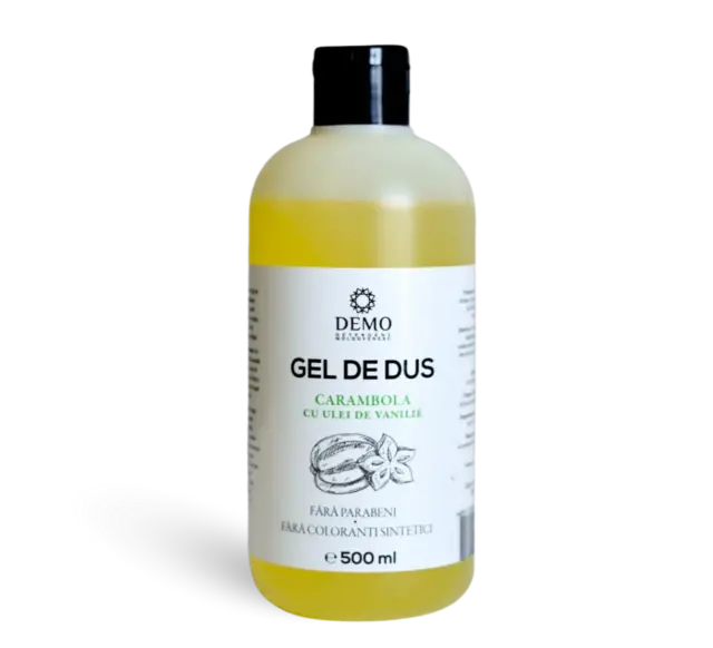 Gel de dus Carambola cu ulei de vanilie 400 ml
