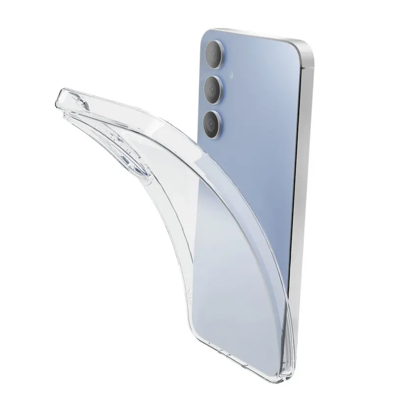 Husă Cellularline Fine pentru Samsung Galaxy S25 FE, Transparent