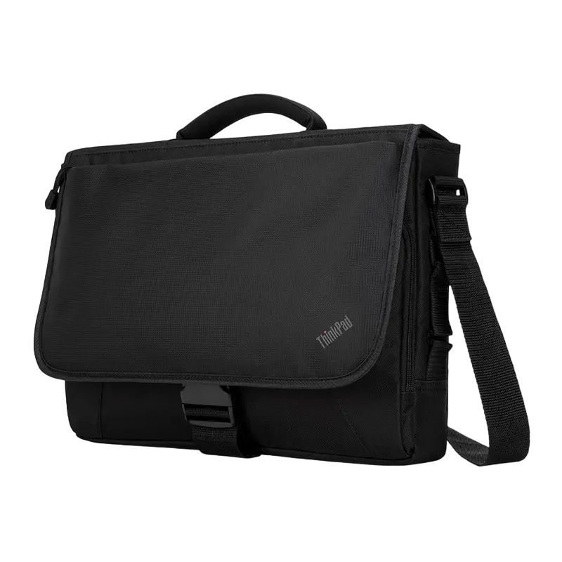 Geantă pentru Laptop Lenovo Essential Messenger, 15.6", Poliester, Negru