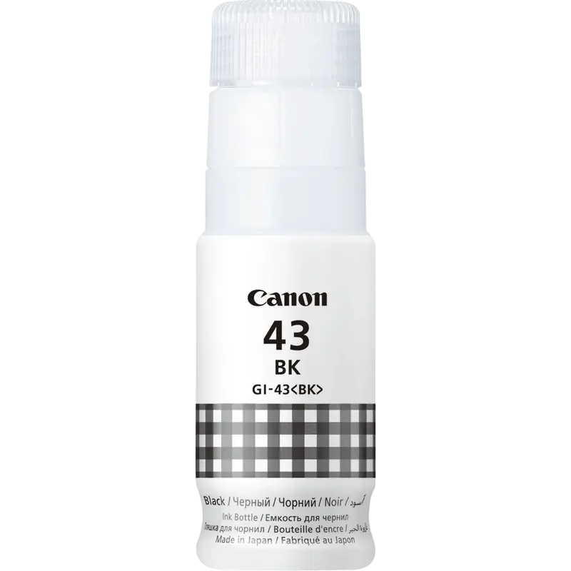 Recipient de cerneală Canon GI-43, 60ml, Negru
