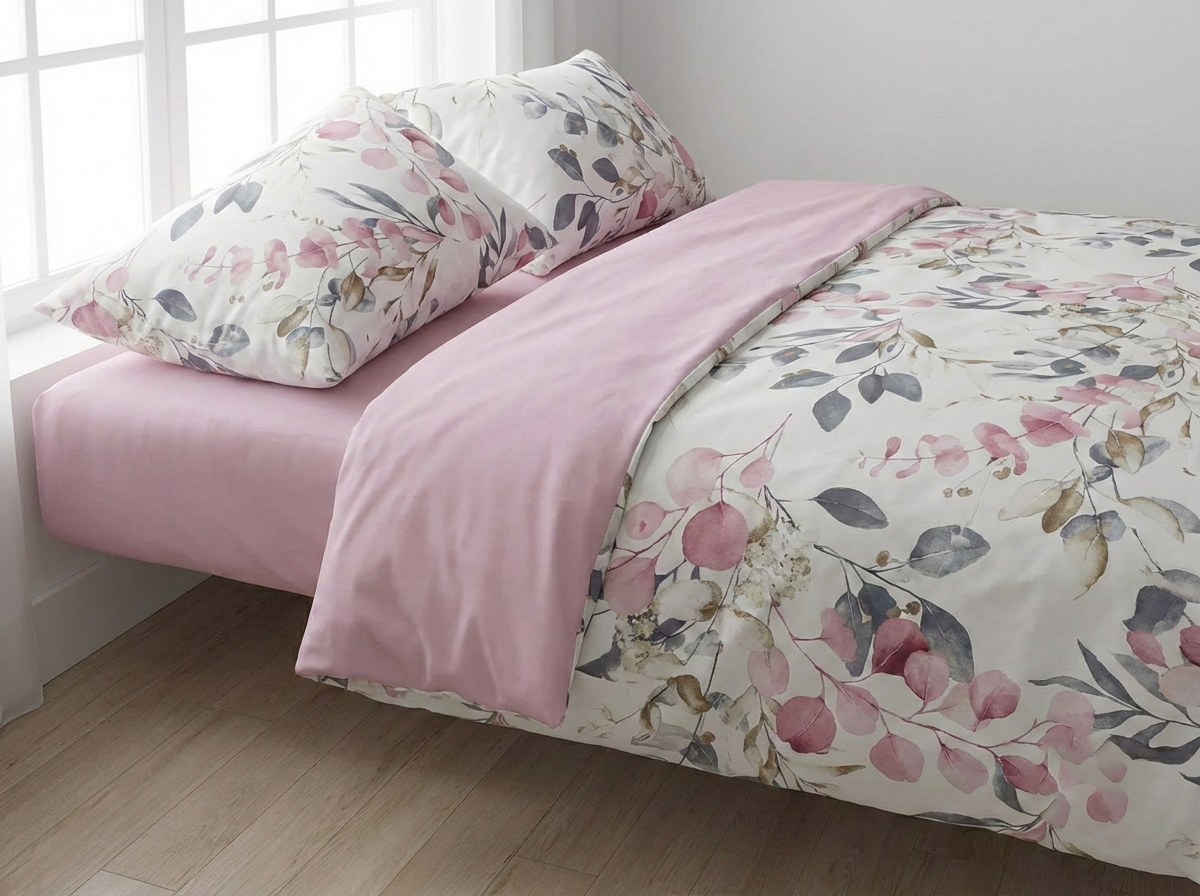 Set familie cu cearșaf elastic 180x200 NR006