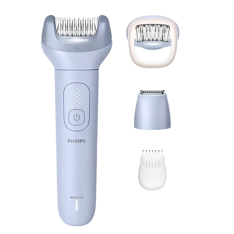 Epilator Philips BRE711/00, Albastru deschis