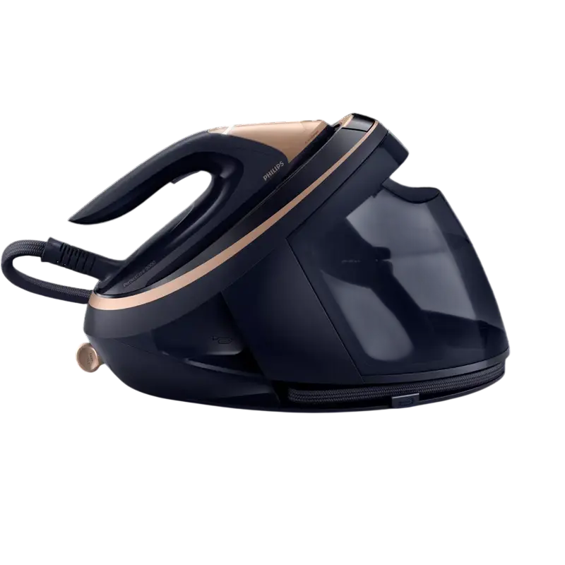Fier de călcat cu generator de abur Philips PSG9050/20, 3100W, Albastru | Bronz