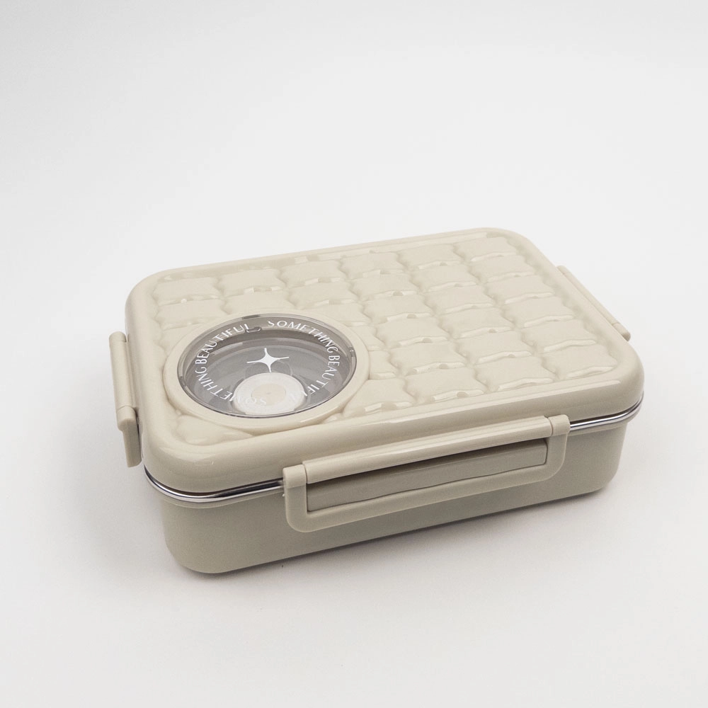 Lunch Box mare inox cu lingură