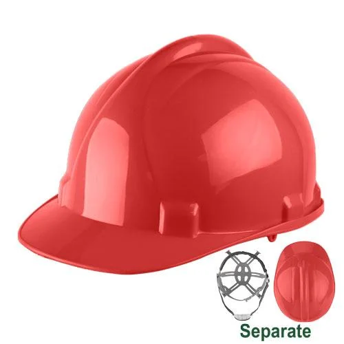 Cască de protecție dură pentru șantier, Roșie Jadever JDSH1304