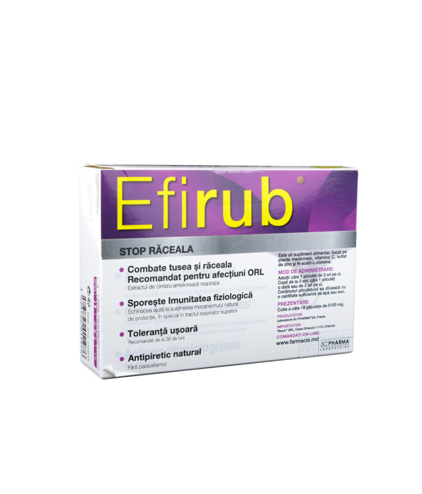 Efirub pulbere plic N8