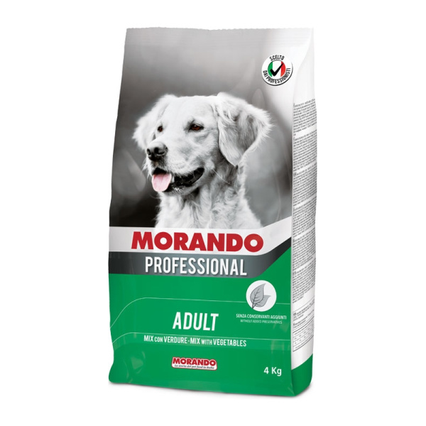 MORANDO hrana pentru caini Morando Cane Crocc Mix verdure Adult 4kg