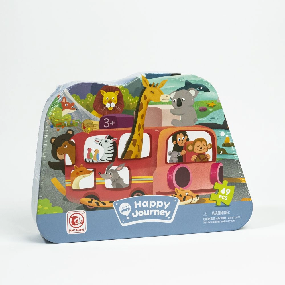Puzzle Happy Journey 48 piese 50 pe 34 cm în cutie 88726
