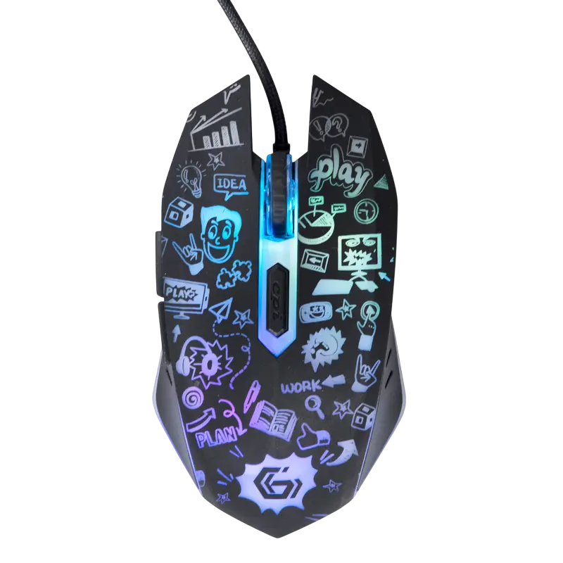 Gaming Mouse Gembird MUS-6B-GRAFIX-01, Negru
