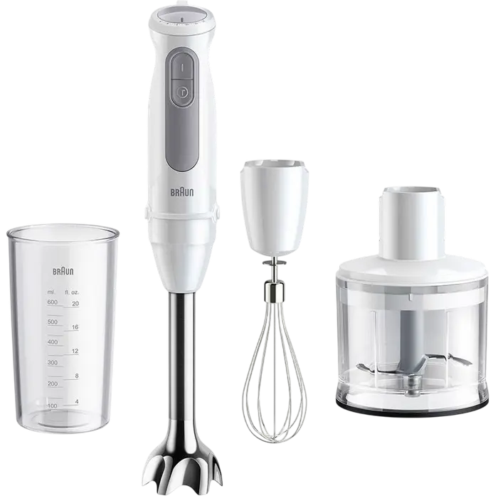 Blender de mână Braun MQ 50236 M WH, Alb