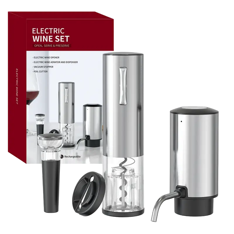 Set pentru vinuri Circle Joy SGS-KD-8, Oțel inoxidabil