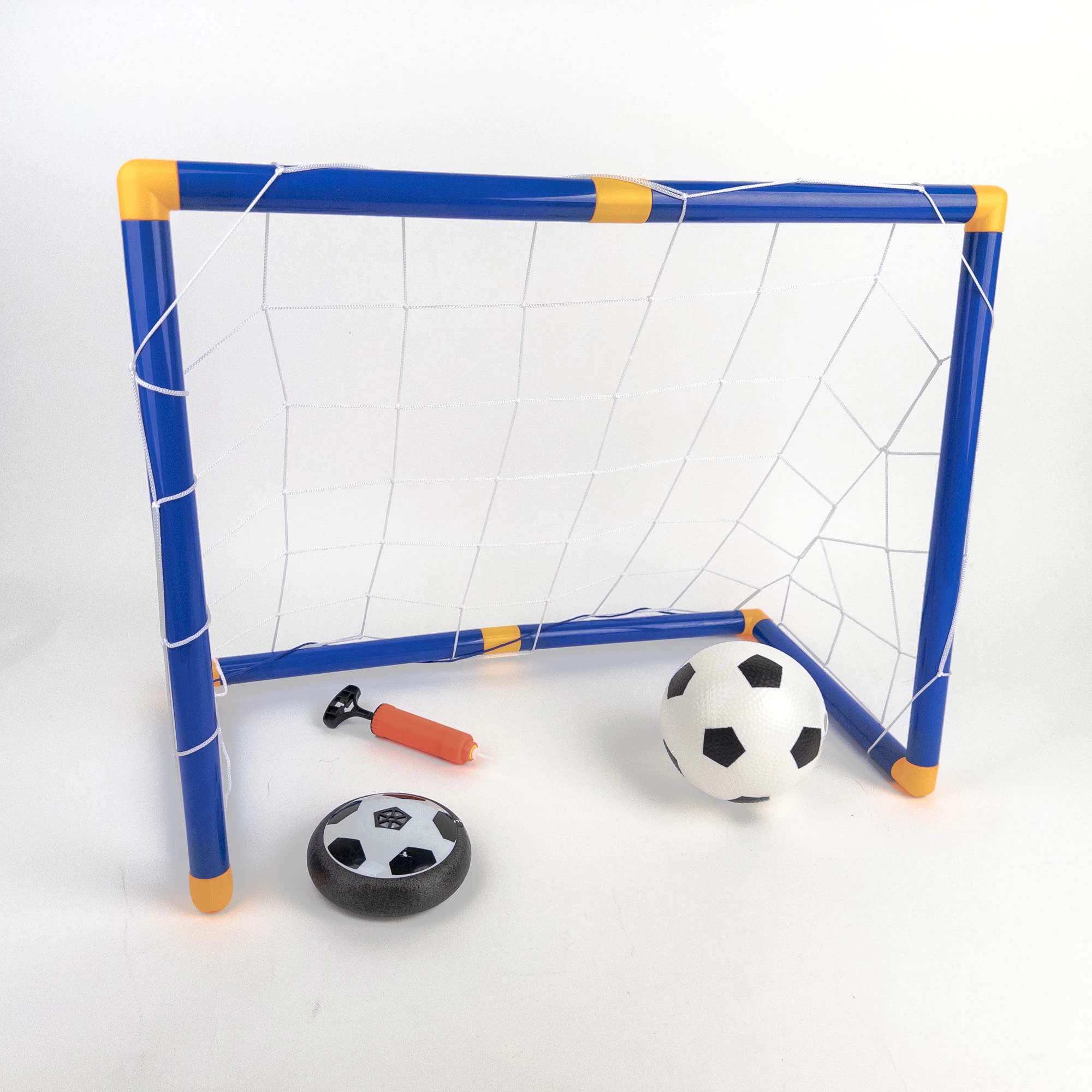 Set fotbal poartă+minge+pompă