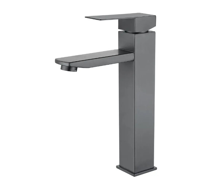 Baterie pentru lavoar Wezer PRO11-02-GUNGREY Ø35 (GunGrey)