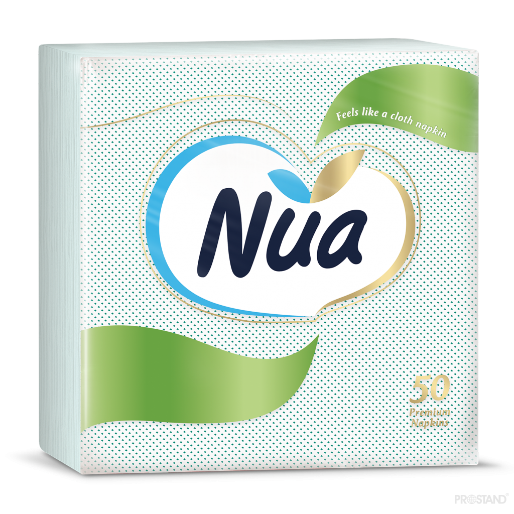 NUA Servetele de masa  2str. 40*40cm  50buc  roz