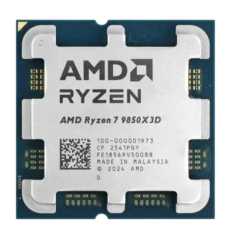 Procesor AMD Ryzen 7 9850X3D, AMD Radeon Graphics, Tray