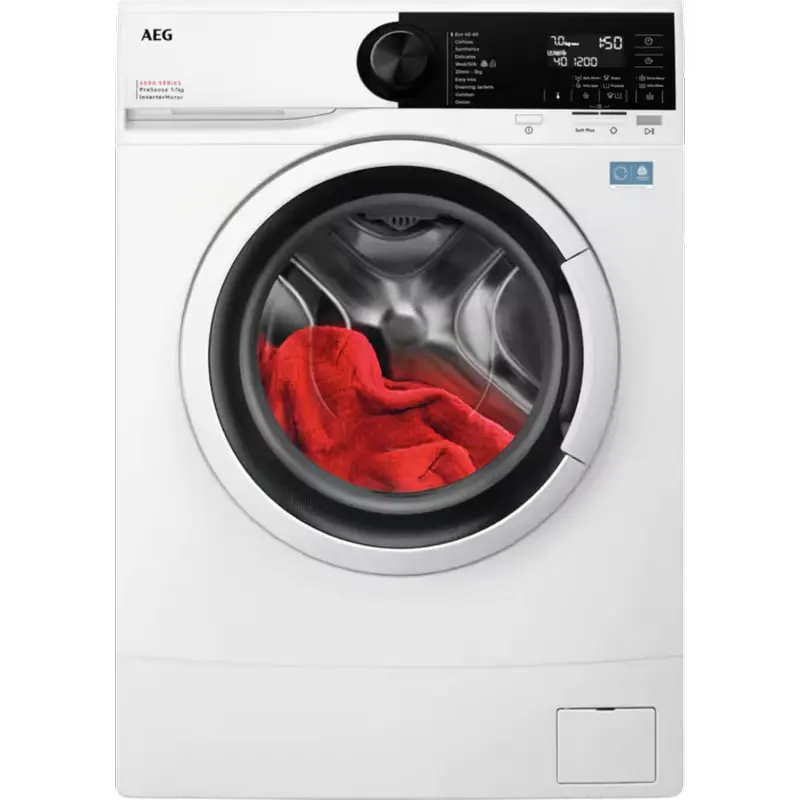 Mașină de spălat AEG L6SE27WE, 7kg, Alb
